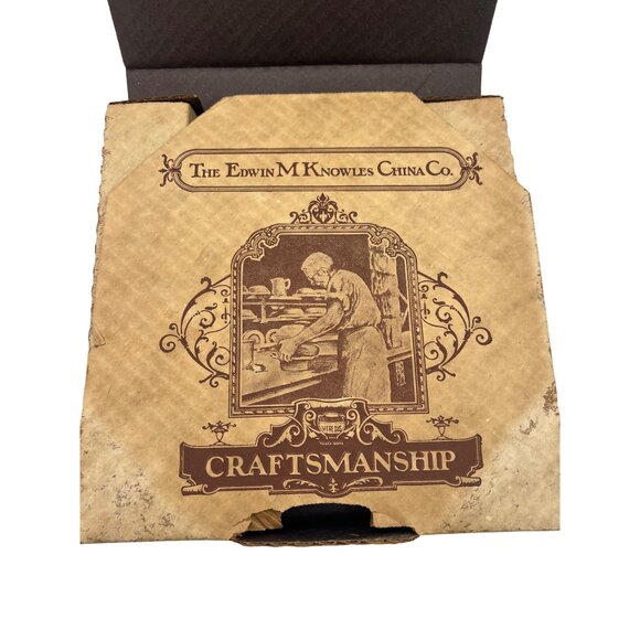 1985 Knowles Norman Rockwell Plate The Gourmet 8.5" Bradex 84-R70-3.9 With Box - Picture 6 of 6